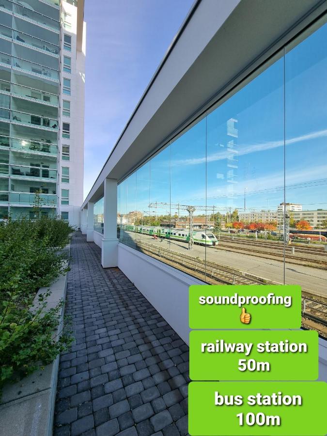 Heart Of Oulu, Studio With Parking Eksteriør bilde